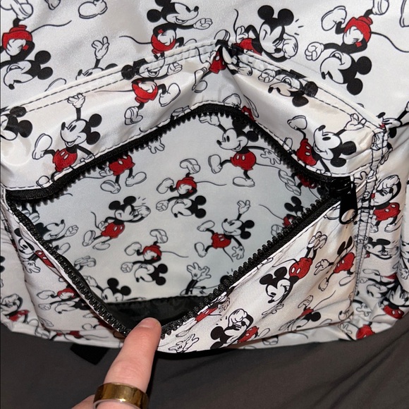 Mickey Mouse Patterned Backpack - Picture 4 of 4